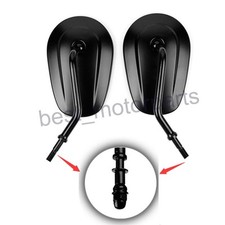 BLACK REARVIEW SHORT STEM