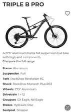 Calibre Triple B Pro 2 Bike