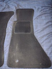 Corvette C4 Interior Carpet Mats Black Cut Pile 1984 - 96 Pair