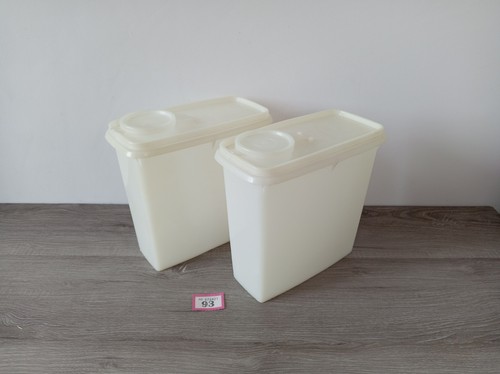 Vintage tupperware cereal - 2x,