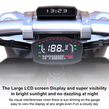 Digital LCD Motorcycle