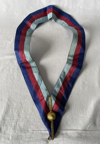 Vintage woven cloth masonic - vintage,