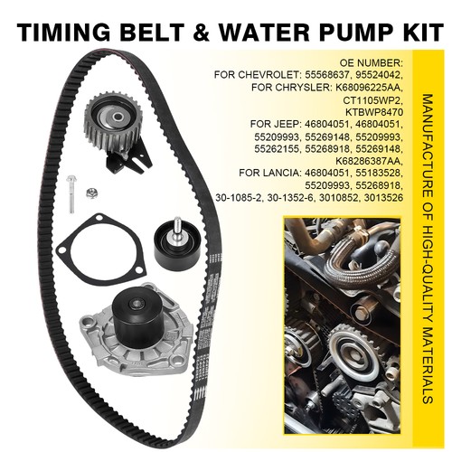 Timing belt water pump kit - water,