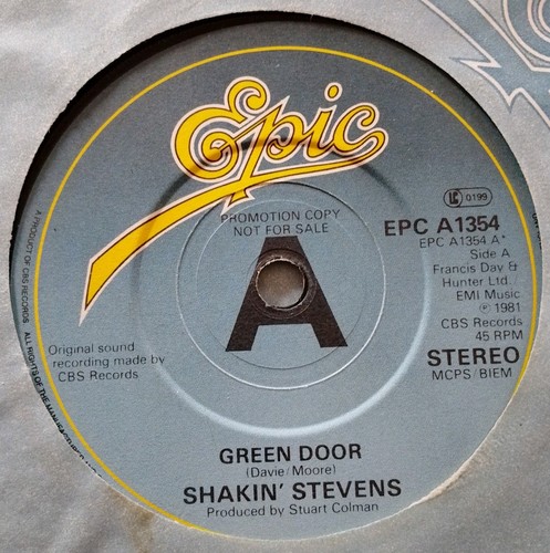 Shakin stevens green door - green,