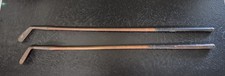 PAIR of Antique Wood Shaft