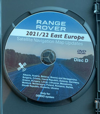 Land Rover Sat Nav DVD 2022