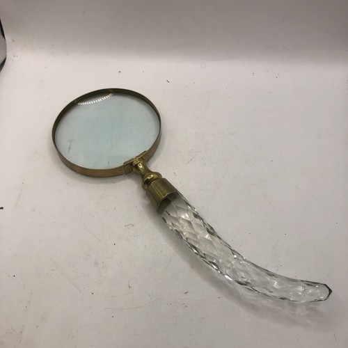 Vintage handheld magnifying - vintage,