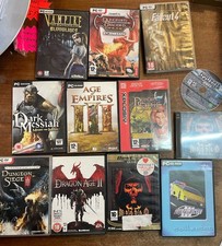 Job Lot Bundle Of 12 Different Pc/Mac CD and DVD Games
