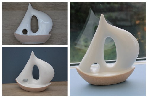 Nautical coastal glazed white - nautical,