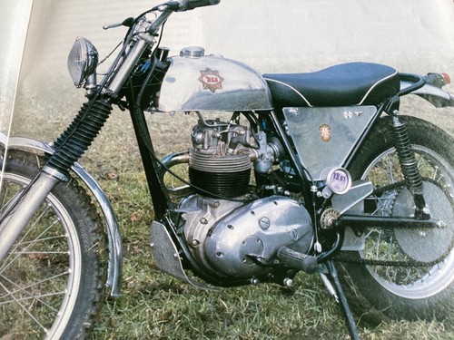 Bsa b40 trial type - b40, motorcycle