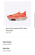 Nike Air Zoom Alphafly Next%  Bright Mango CI9925- 800 Men's Size 10.5
