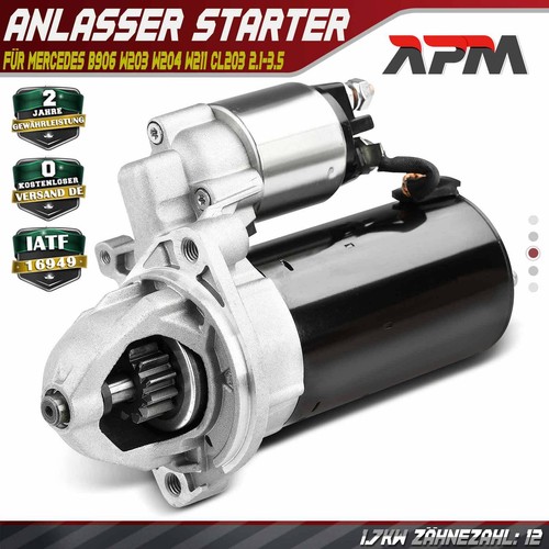 Starter 7kw for mercedes - 1.7kw,