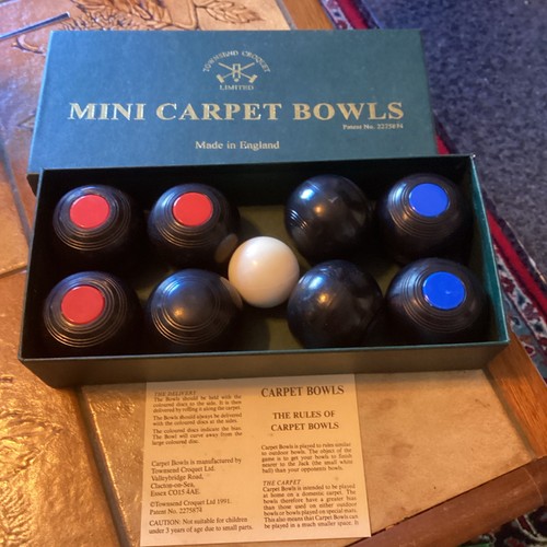Mini carpet bowls townsend - bowls,