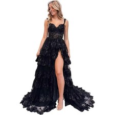 Sparkly Sequin Tulle Tiered