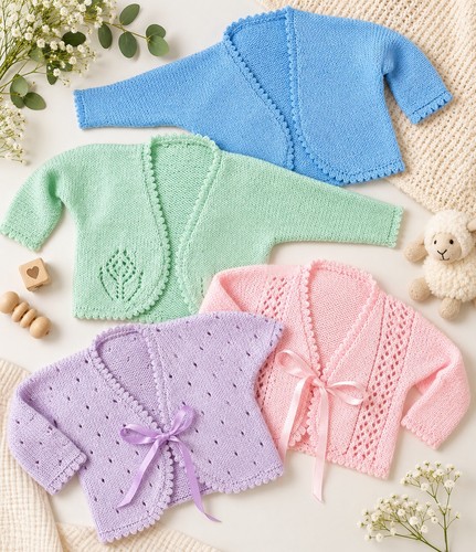 Baby girls bolero - girls, kniting