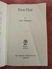 Ben-Hur By Lew Wallace C. 1956