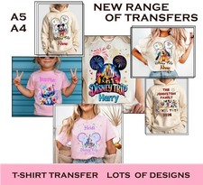 DISNEY TRIP IRON ON T SHIRT
