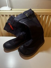 Fat Face Boots Size 4 purple
