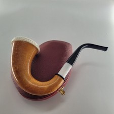 9mm filtered Genuine Natural GOURD Calabash Block Meerschaum Pipe handmade CPW1