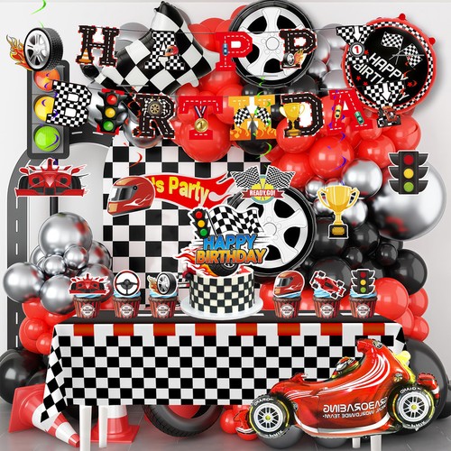 Race car party - race,