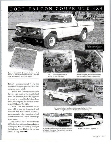 1970 ford falcon utility - ford,