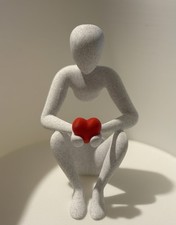Holding Heart Sculpture Love