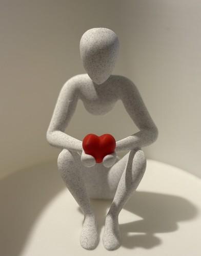 Holding heart sculpture love - holding,