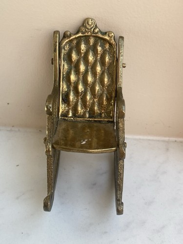 Vintage brass rocking - vintage,