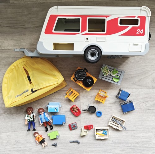 Playmobil caravan tent figures - playmobil,