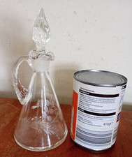 Vintage Small Glass Decanter