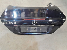 2002 MERCEDES C215 CL500 COMPLETE BOOT LID C359 BLUE METALLIC