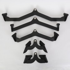 Lat Pull down Set (5 pack) Professional LAT Pulldown Attachment Set T-bar V-bar