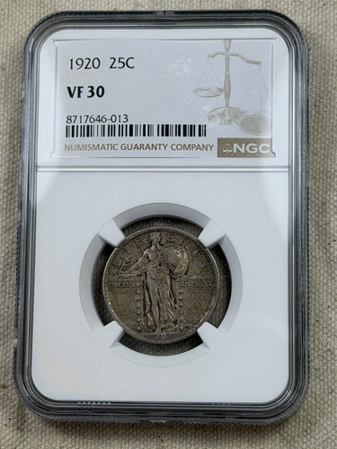 1920 standing liberty quarter - 1920,