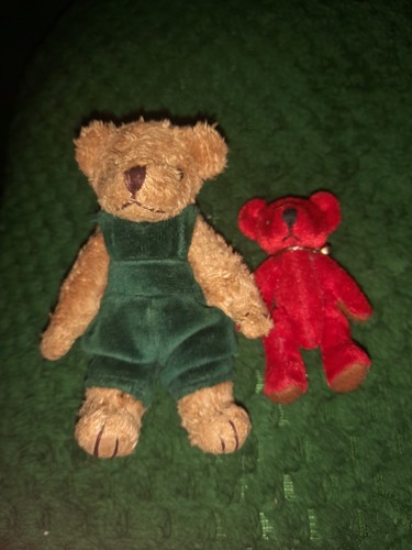 Two mini vintage - mini, bears