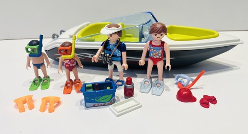 Playmobil family speedboat set - playmobil,