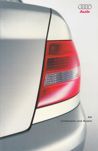 Audi facelift brochure - audi, a4