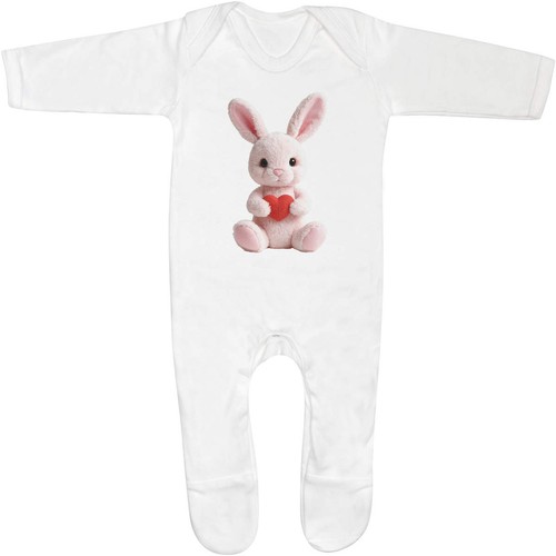 Bunny holding heart - heart', baby