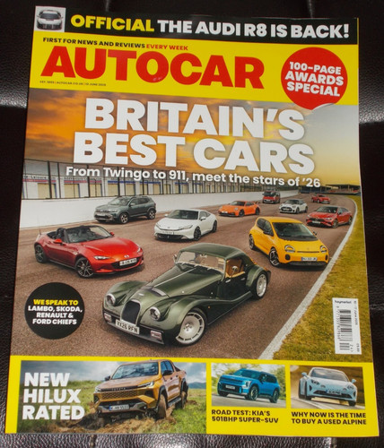 Autocar magazine 10th june - autocar,