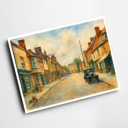 Print high street - high,