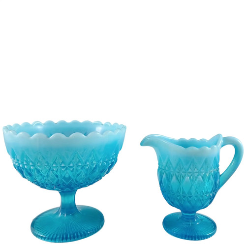 Davidson blue pearline - blue, glass