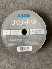 New / sealed DVD-RW - Pack of