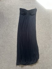 Next Black Bandeau Maxi Dress