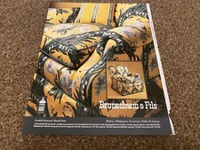 INT10 ADVERT 11X9 BRUNSCHWIG & FILS LANDISH JACQUARD HOWELL CHAIR
