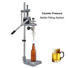 Manual beer bottle filling