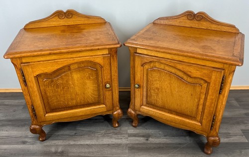 Pair bedside tables vintage - tables,