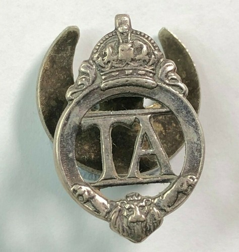 Ww2 territorial army lapel - territorial,