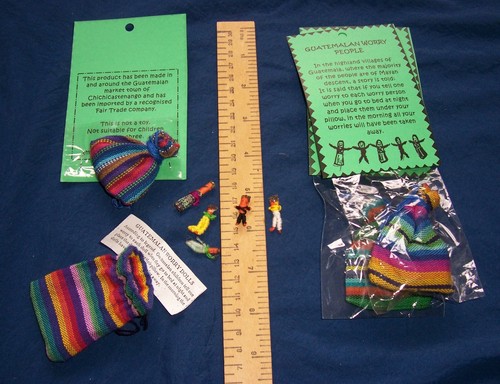 Fair trade worry dolls - dolls, in