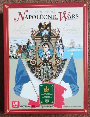 The napoleonic wars gmt 2nd - wars.,