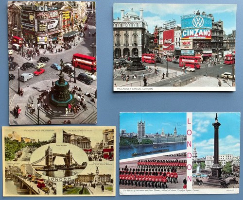 London red buses postcards - 4,