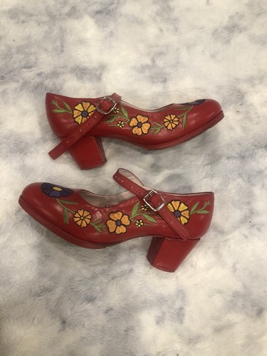 Flamenco red flower - red,